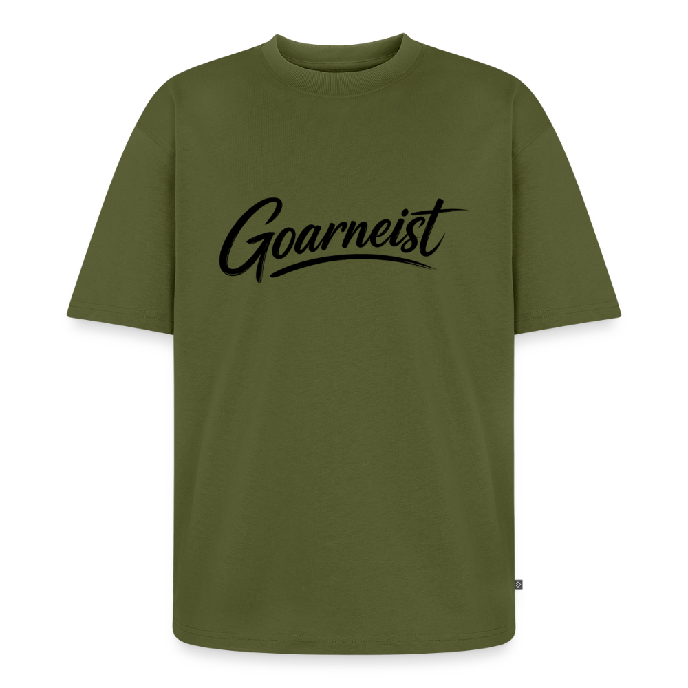 Goarneist Unisex Premium Oversized Bio T-Shirt - Khaki