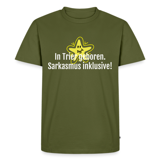 Trier Spruch Männer Premium T-Shirt - Khaki