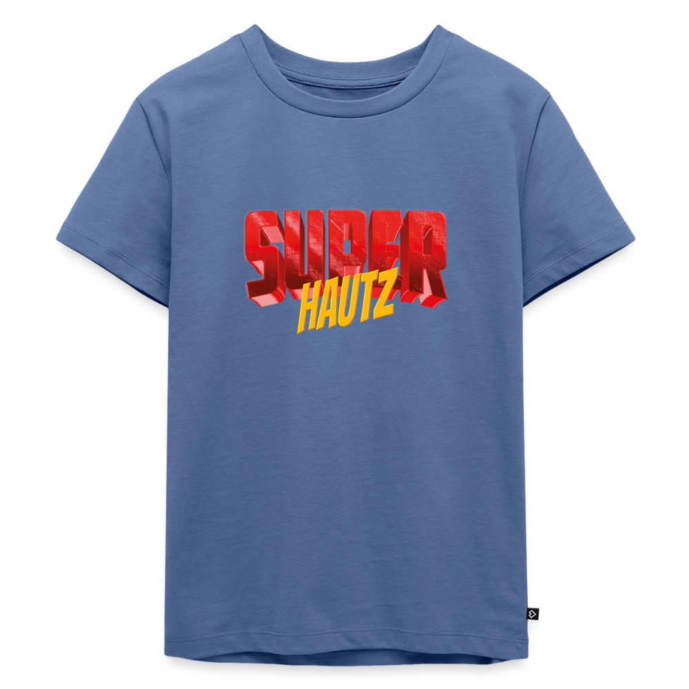 Super Hautz Kinder Premium T-Shirt - Taubenblau