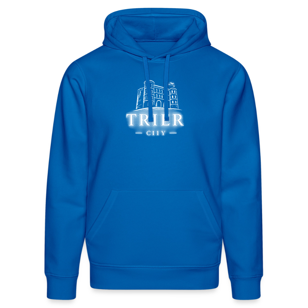 Trier Unisex Bio-Hoodie DRUMMER - Königsblau