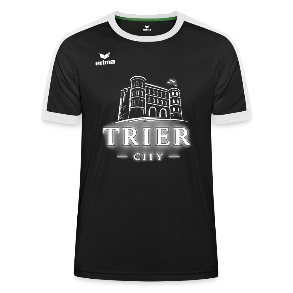 Trier ERIMA Unisex Retro Star Trikot - Schwarz/Weiß