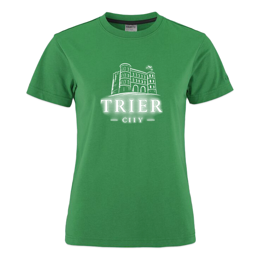 Trier CRAFT Community 2.0 Frauen T-Shirt - Smaragdgrün