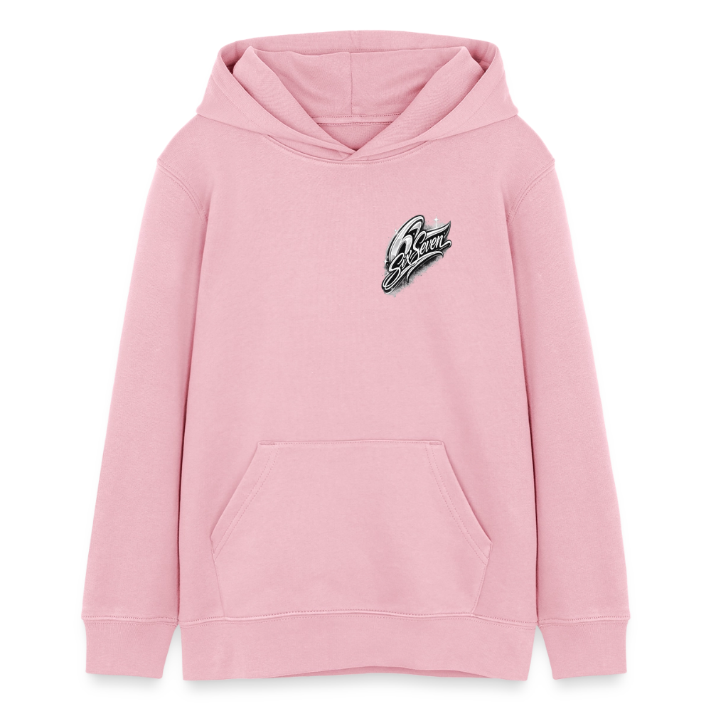 Teenager Organic Hoodie Mini Cruiser von Stanley/Stella - Hellrosa