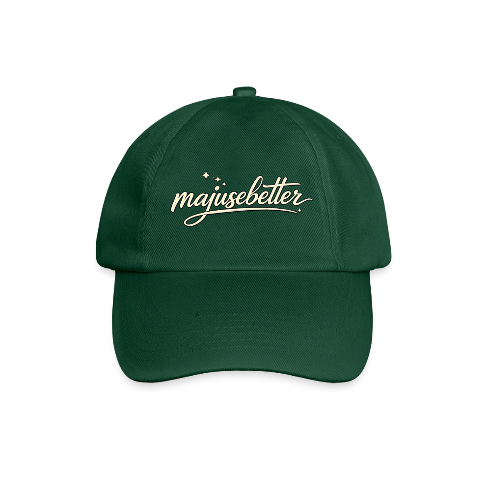 Majusebetter Baseballkappe - Flaschengrün