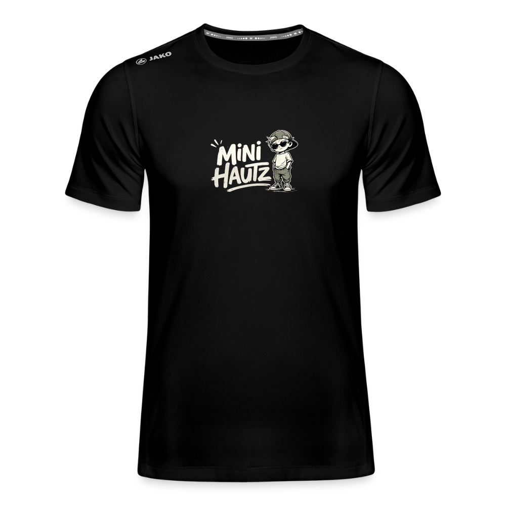 Mini Hautz JAKO Kinder T-Shirt Run 2.0 - Schwarz