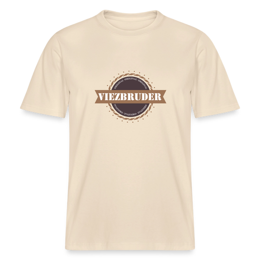 Viezbruder RELAXED FIT Unisex Organic T-Shirt - Natur