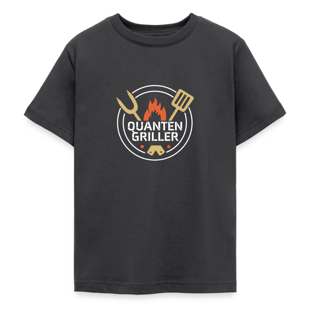 Quanten Griller Teenage T-Shirt - dark grey