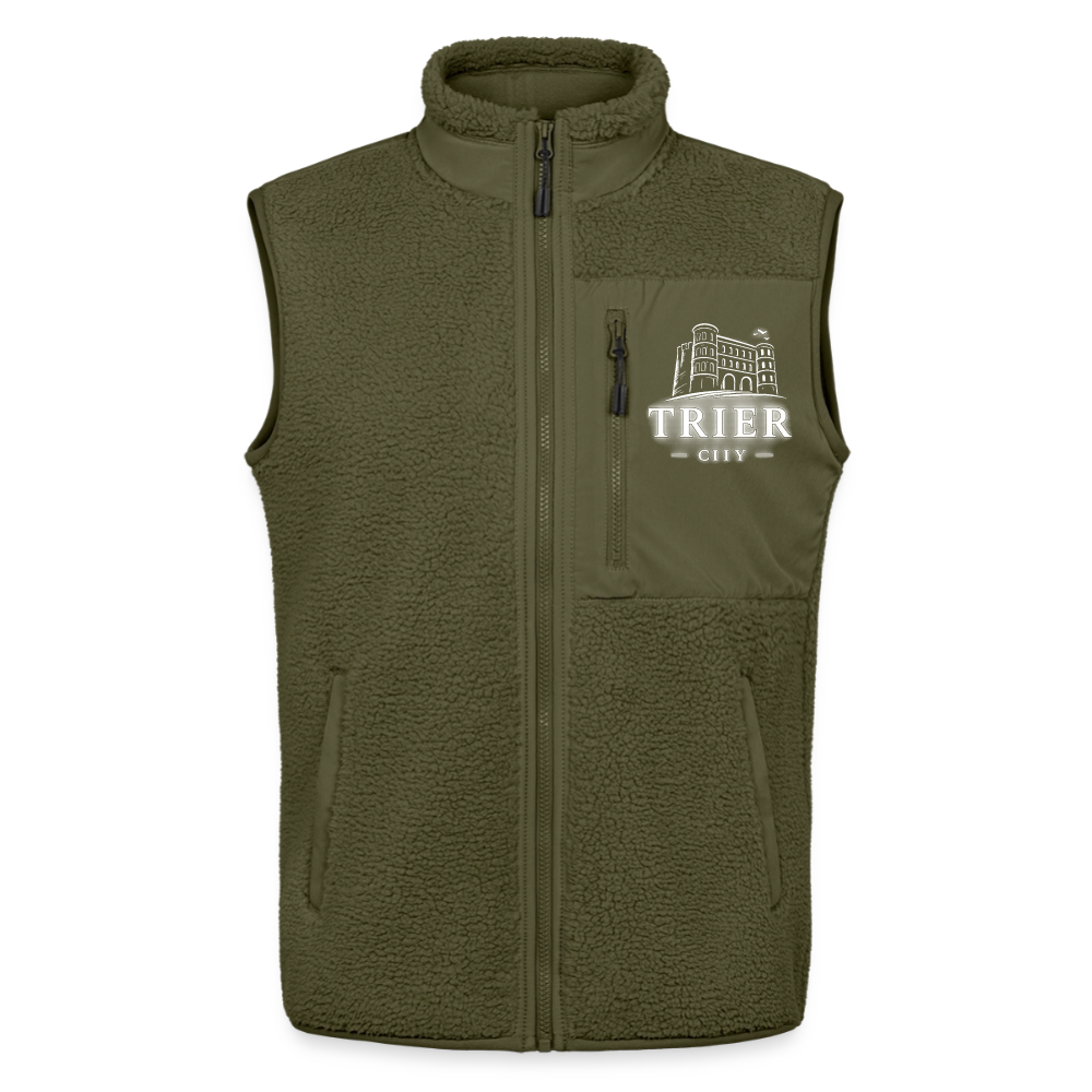 Trier Unisex Sherpaweste - Khaki
