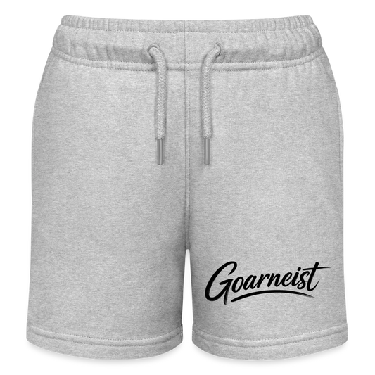 Goarneist Kinder Organic Joggingshorts - Grau meliert