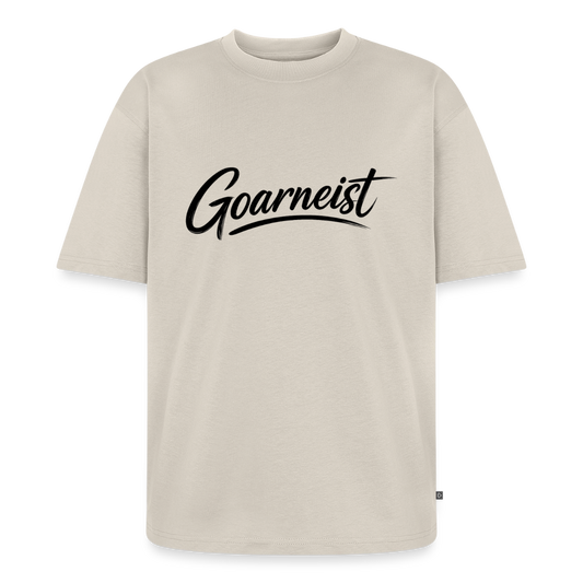 Goarneist Unisex Premium Oversized Bio T-Shirt - Beige