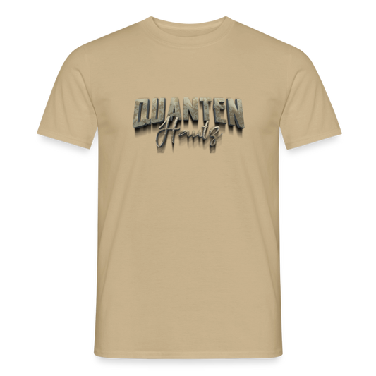 Quanten Hautz Shirt Männer - sand beige