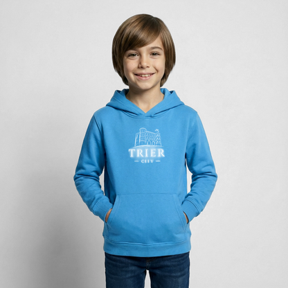 Trier Kinder Hoodie - Meeresblau