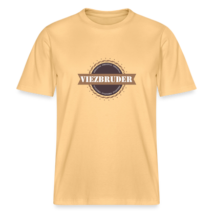 Viezbruder  RELAXED FIT Unisex Organic T-Shirt - Hellgelb