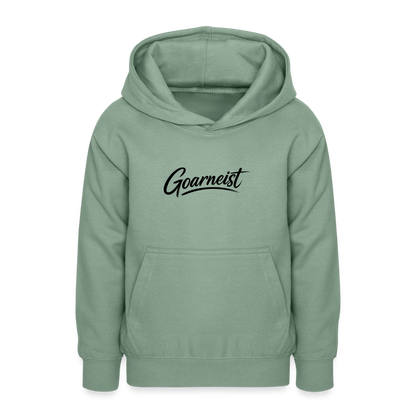 Goarneist Teenager Hoodie - Graugrün