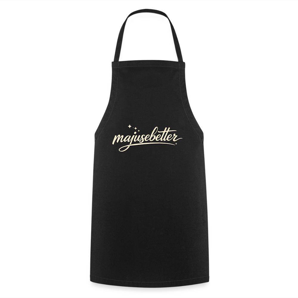 Majusebetter Kochschürze - Schwarz