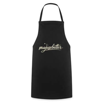 Majusebetter Kochschürze - Schwarz