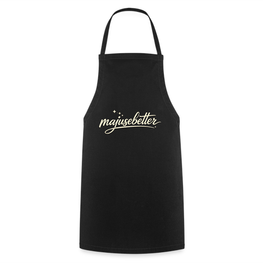 Majusebetter Kochschürze - Schwarz