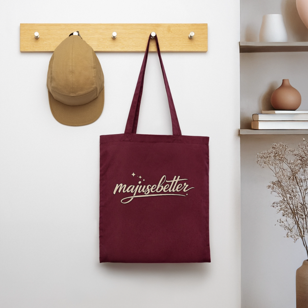 Majusebetter Stoffbeutel - Burgunderrot