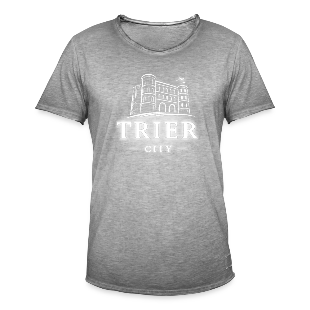 Trier Männer Vintage T-Shirt - Vintage Grau