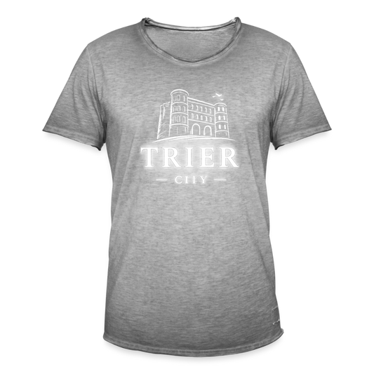 Trier Männer Vintage T-Shirt - Vintage Grau