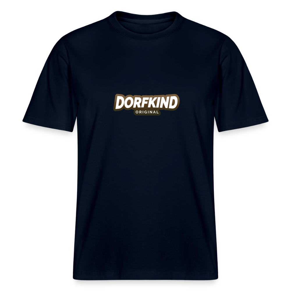 Dorfkind  RELAXED FIT Unisex Organic T-Shirt - Navy