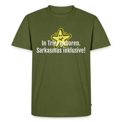 Trier Spruch Männer Premium T-Shirt - Khaki