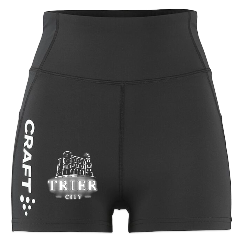 Trier CRAFT Rush 2.0 Frauen Hot Pants - Schwarz