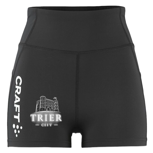 Trier CRAFT Rush 2.0 Frauen Hot Pants - Schwarz