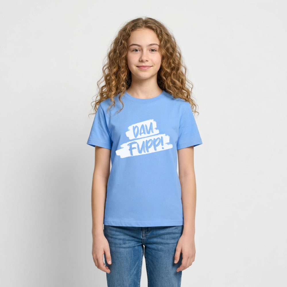Dau Fupp Teenager T-Shirt - Himmelblau