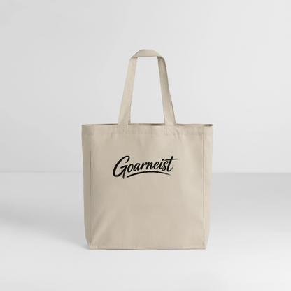 Goarneist Midweight recycelter Stoffbeutel - Cremebeige