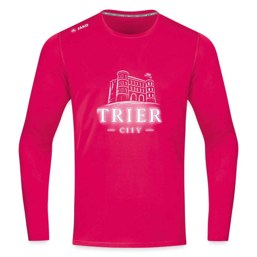 Trier JAKO Longsleeve Run 2.0 - dunkles Pink