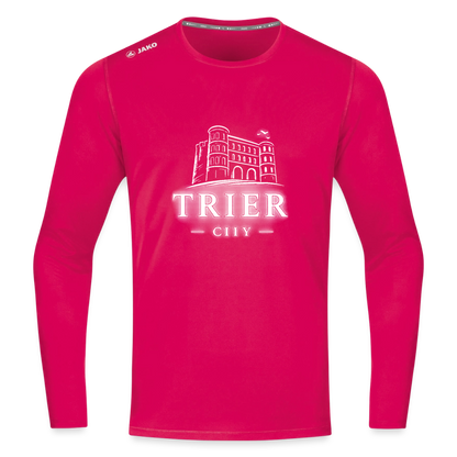 Trier JAKO Longsleeve Run 2.0 - dunkles Pink