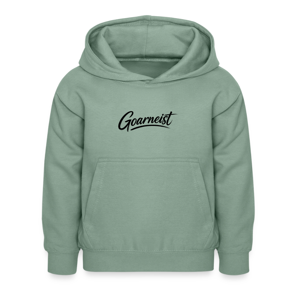 Goarneist Kinder Hoodie - Graugrün