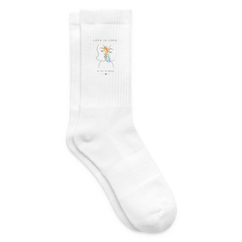 Pride Tennissocken - Weiß