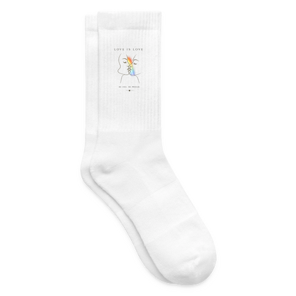 Pride Tennissocken - Weiß