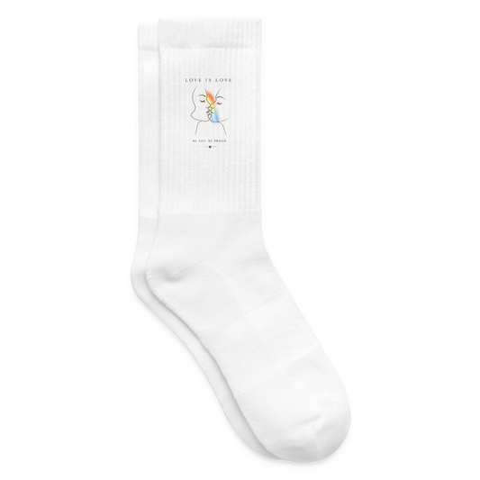 Pride Tennissocken - Weiß
