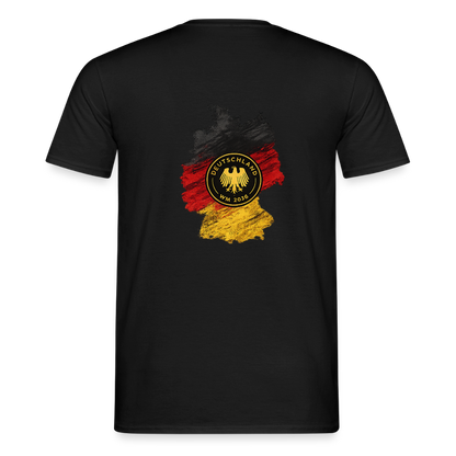 Deutschland Männer T-Shirt - Schwarz