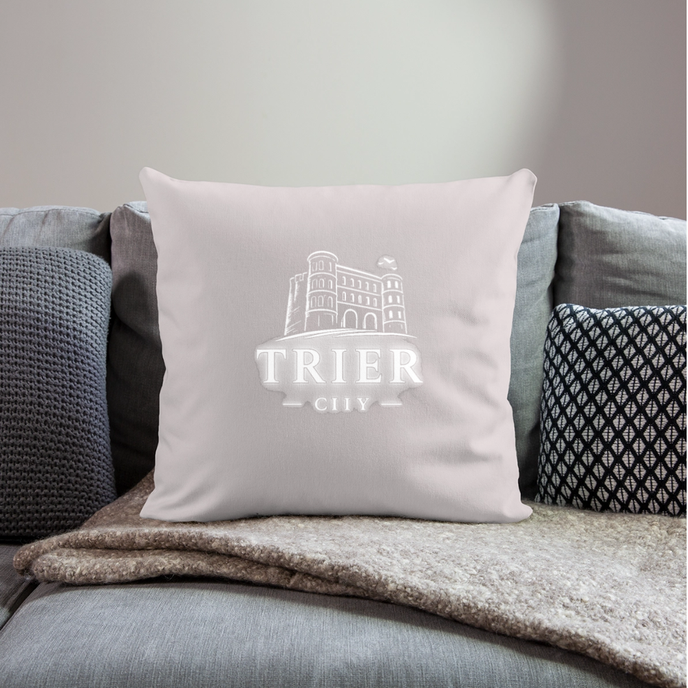 Trier Sofakissen mit Füllung 44 x 44 cm - helles Taupe