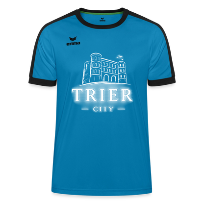 Trier ERIMA Unisex Retro Star Trikot - Türkis/Schwarz