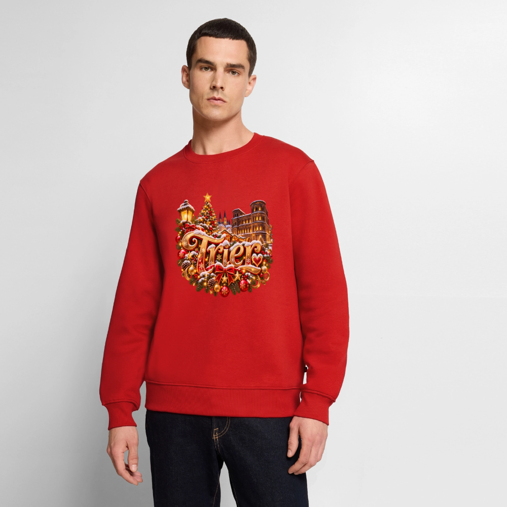 Weihnachten Männer Premium Pullover - Rot