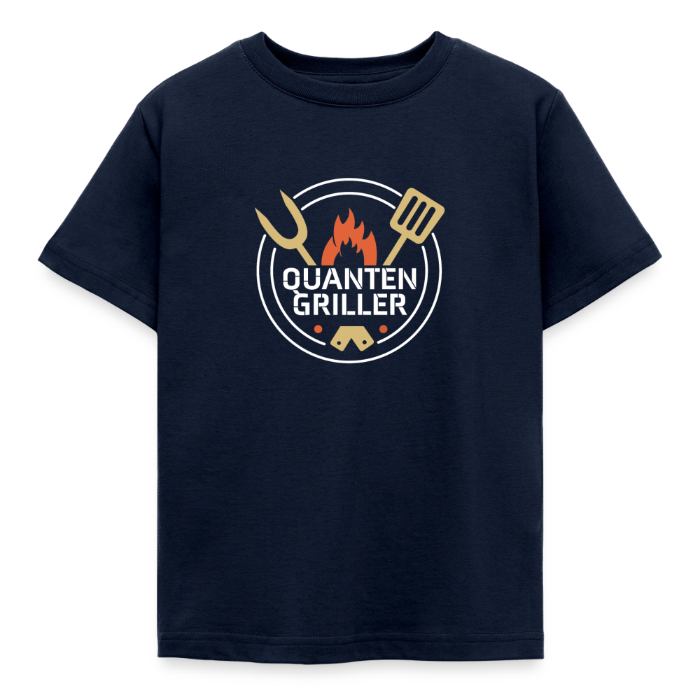 Quanten Griller Kids' T-Shirt - navy