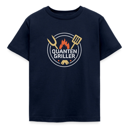 Quanten Griller Kids' T-Shirt - navy