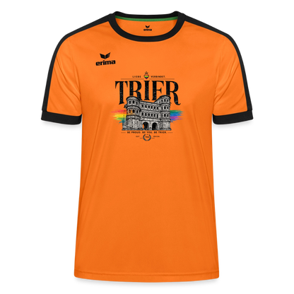 Pride ERIMA Unisex Retro Star Trikot - Orange/Schwarz