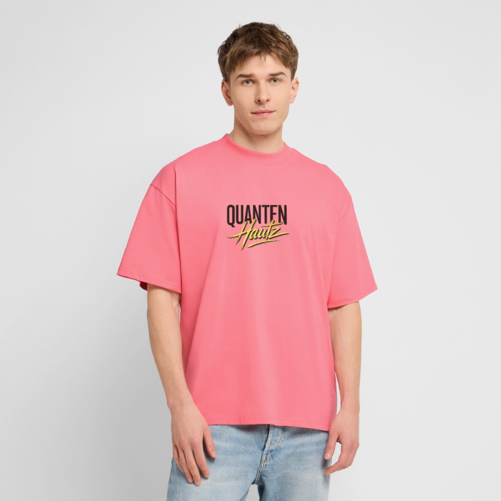 Quanten Hautz  Oversized Unisex Bio T-Shirt Blaster - Pink 