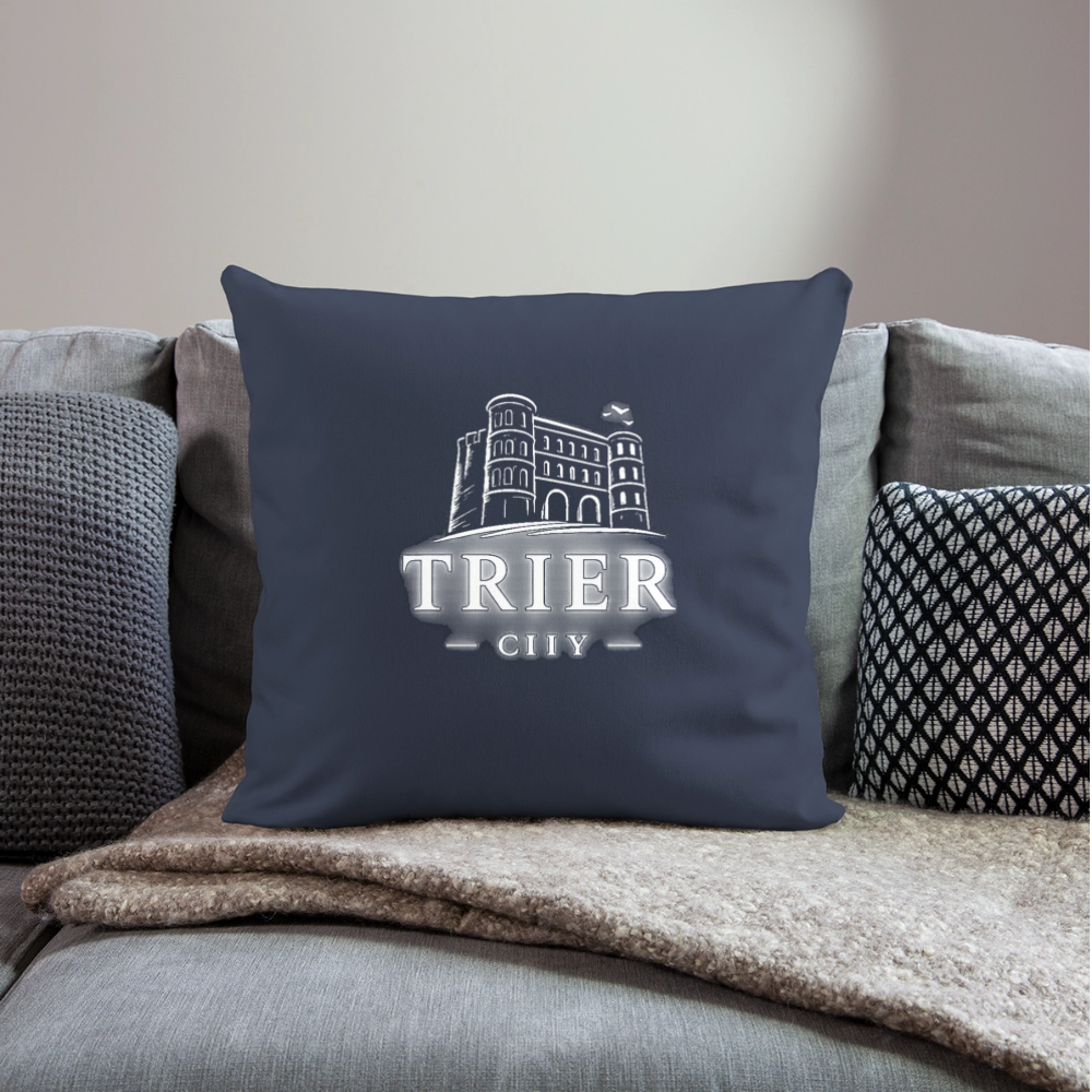 Trier Sofakissenbezug 44 x 44 cm - Navy