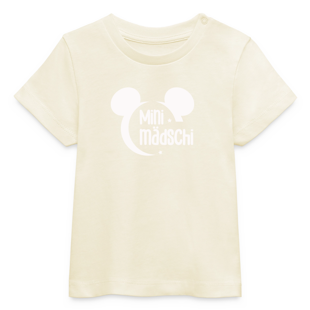 Mini Mädschi Baby Organic T-Shirt - Natur