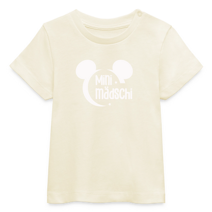 Mini Mädschi Baby Organic T-Shirt - Natur