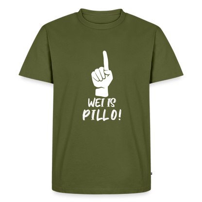 Wei is Pillo Männer Premium T-Shirt - Khaki