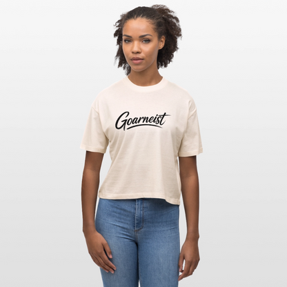 Goarneist Stanley/Stella Frauen Boxy Bio-T-Shirt Nova - Natur