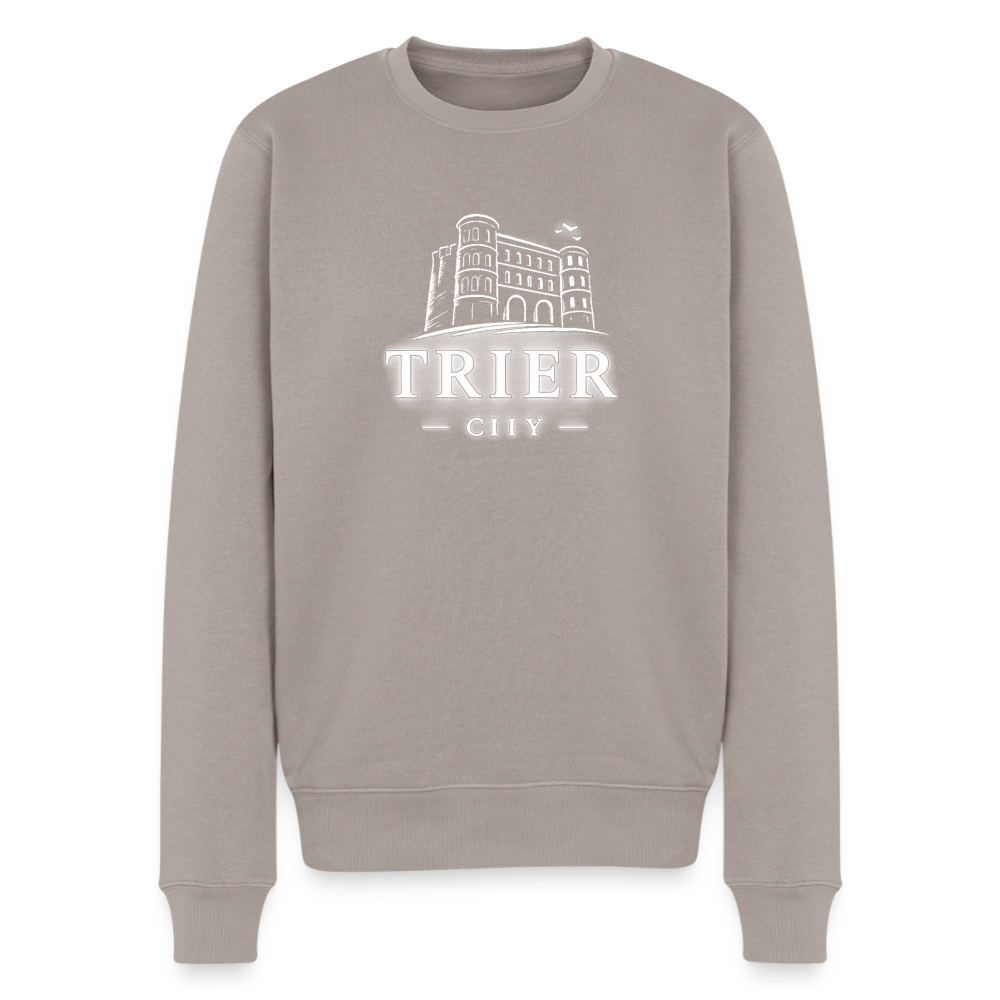 Trier Männer Premium Pullover - Taupe